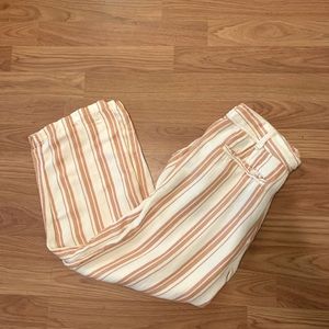 Free people striped beachy linen pants